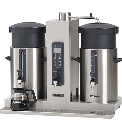 荷蘭Animo CB 2x20W雙桶臺(tái)上型咖啡機(jī)(兩(liǎng)側帶桶)40升/ 帶開(kāi)水機(jī)功能