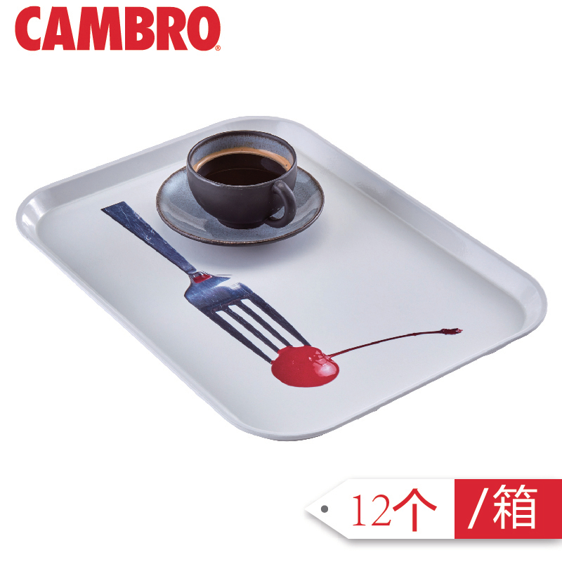 美國(guó)CAMBRO勘寶高強(qiáng)度光滑玻璃鋼託盤(pán)多種顏色可添加logo